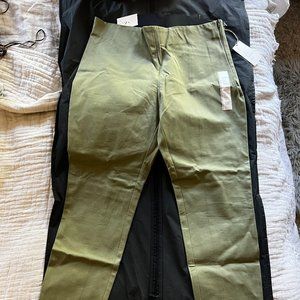 Cute Green slim ankle pants